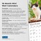 For the Love of Kittens | 2026 7 x 14 Inch (Hanging) Monthly Mini Wall Calendar | Foil Stamped Cover